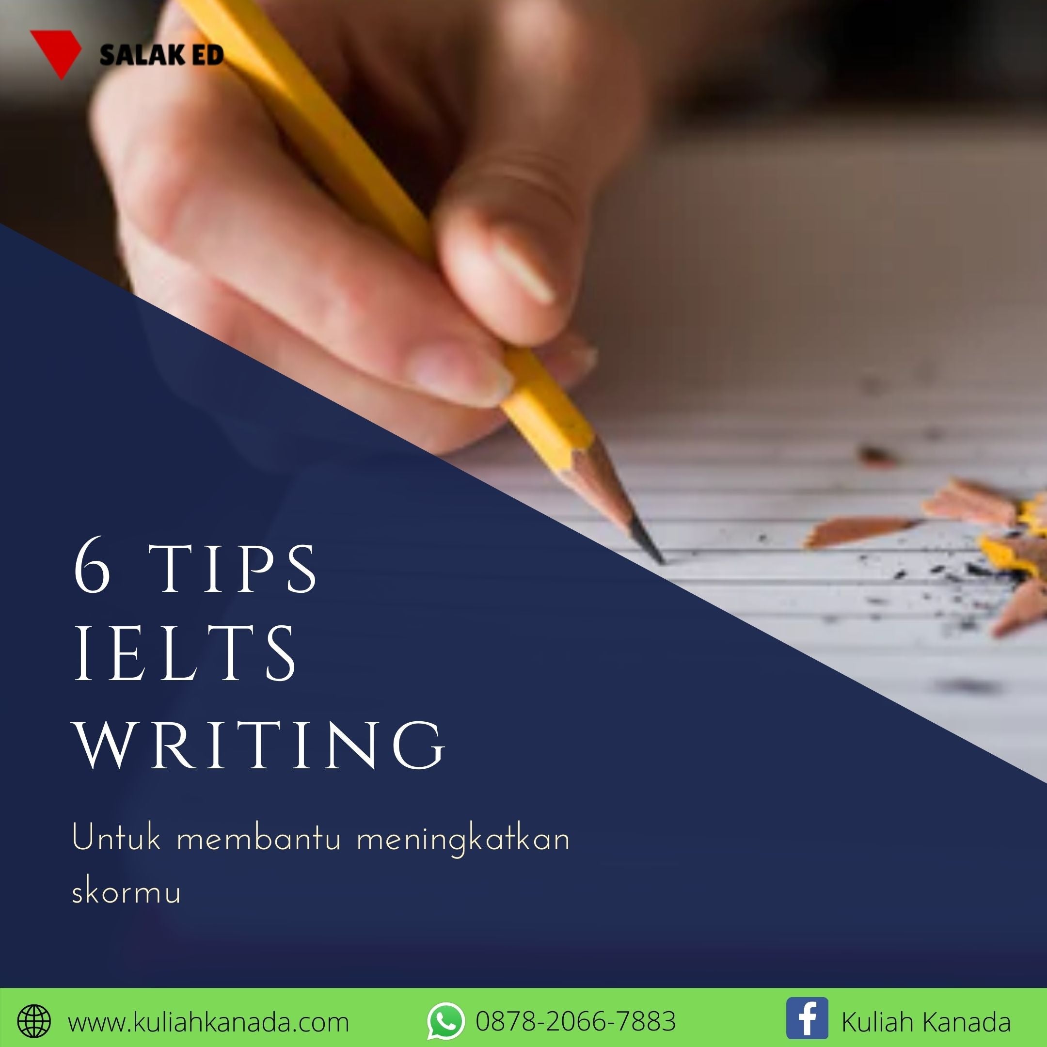 IELTS Writing: 7 Tips Belajar Untuk Meningkatkan Skor Anda – Salak ...