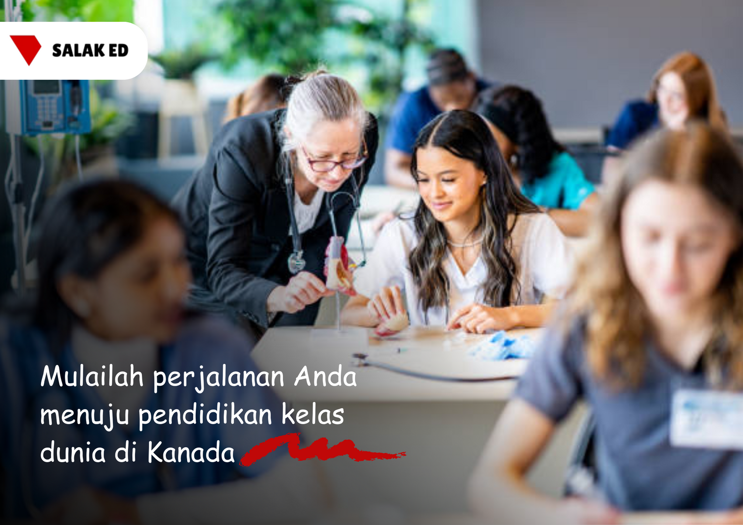 Mulailah perjalanan Anda menuju pendidikan kelas dunia di Kanada