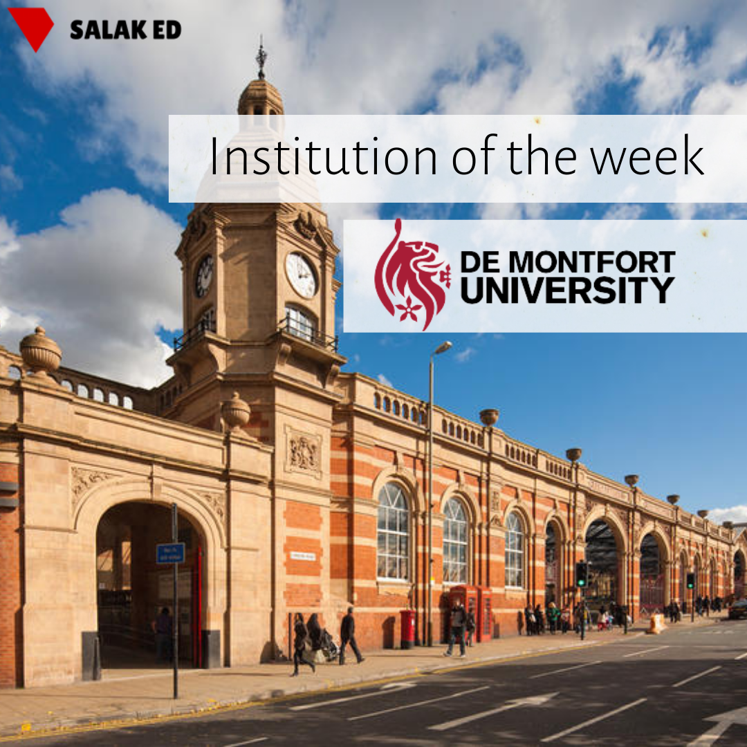 Institution of the Week: De Montfort University, UK