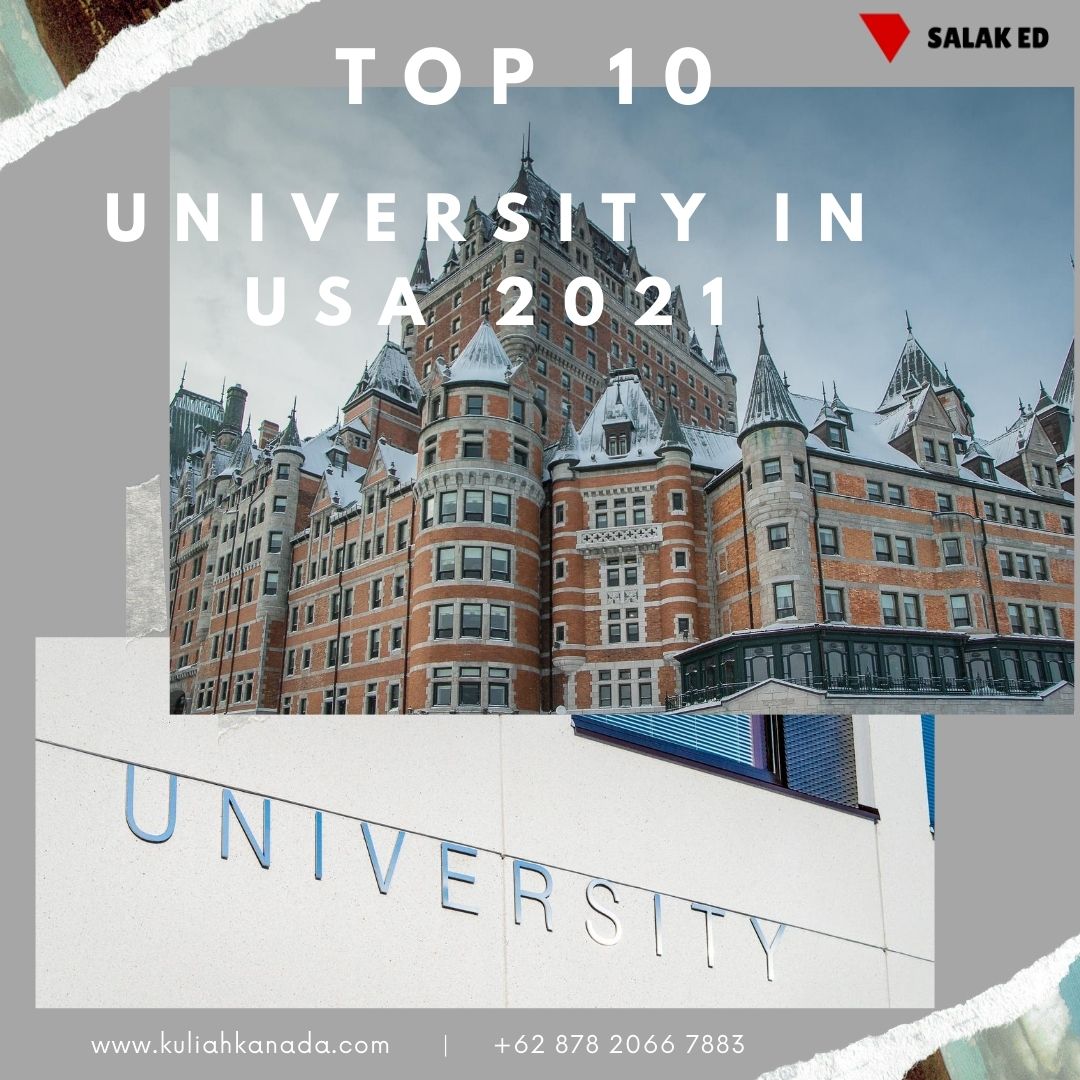 Top 10 Universitas di USA untuk 2021