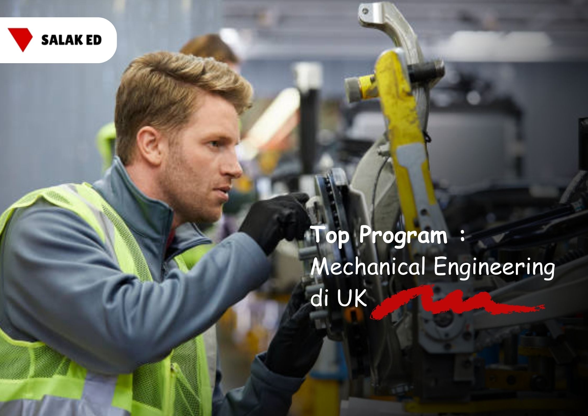 Top Program Mechanical Engineering di UK