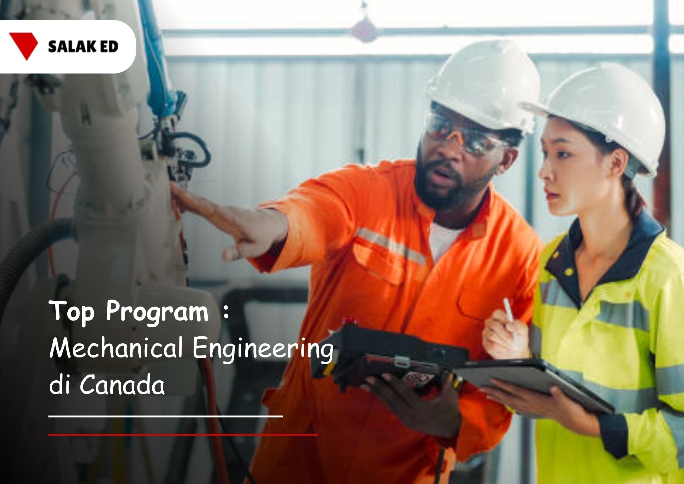 Top Program Mechanical Engineering di Canada